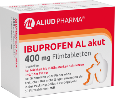 IBUPROFEN AL akut 400 mg Filmtabletten
